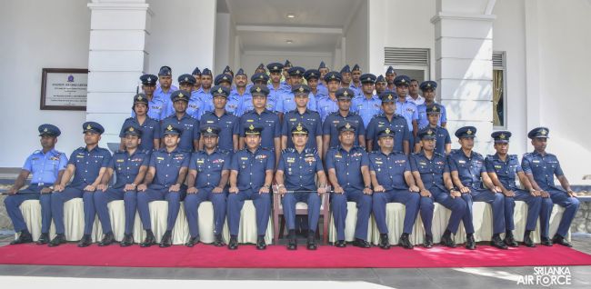 COMMANDER'S INSPECTION AT SLAF STATION WEERAWILA