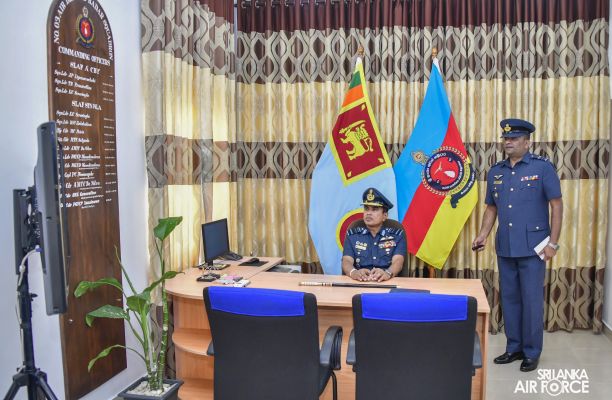 COMMANDER'S INSPECTION AT SLAF STATION WEERAWILA