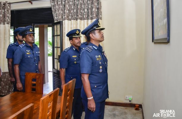 COMMANDER'S INSPECTION AT SLAF STATION WEERAWILA