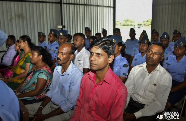COMMANDER'S INSPECTION AT SLAF STATION WEERAWILA
