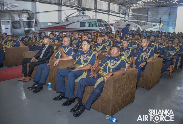 FELICITATION CEREMONY HONOURS AIR CHIEF MARSHAL WALTER FERNANDO
(RETD) FOR ILLUSTRIOUS SERVICE