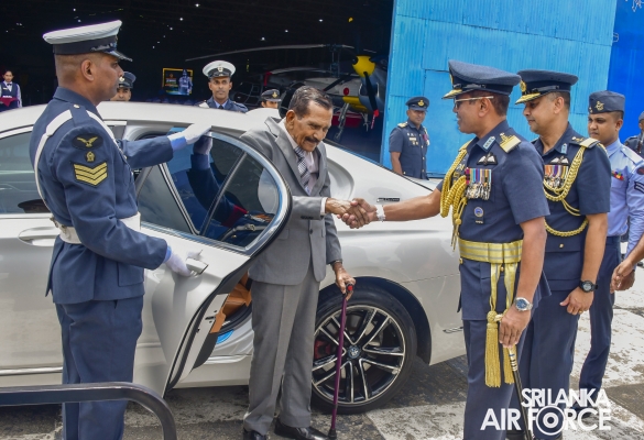 FELICITATION CEREMONY HONOURS AIR CHIEF MARSHAL WALTER FERNANDO
(RETD) FOR ILLUSTRIOUS SERVICE