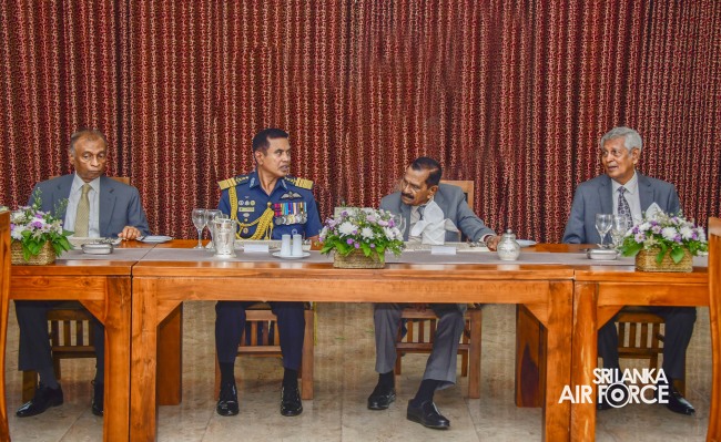 FELICITATION CEREMONY HONOURS AIR CHIEF MARSHAL WALTER FERNANDO
(RETD) FOR ILLUSTRIOUS SERVICE