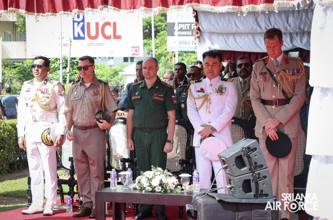 REMEMBRANCE DAY CEREMONY 2025 HELD IN COLOMBO