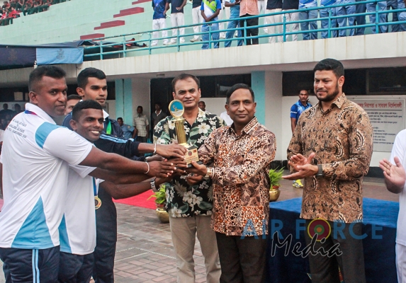 SLAF Team Wins Sport Exchange Water Polo Tournament in Bangladesh