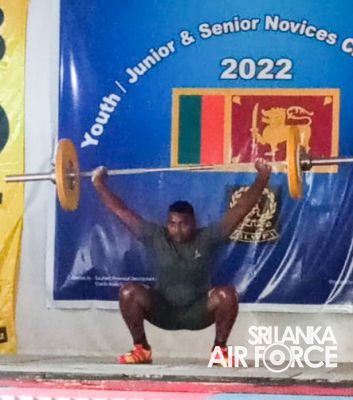 SLAF WOMEN’S WEIGHTLIFTING TEAM SECURES THE RUNNERS UP IN SRI LANKA NOVICES WEIGHTLIFTING CHAMPIONSHIP – 2022
