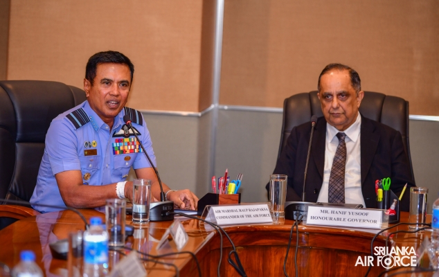 GOVERNOR WESTERN PROVINCE MEETS COMMANDER TO DISCUSS KEY INITIATIVES