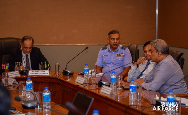 GOVERNOR WESTERN PROVINCE MEETS COMMANDER TO DISCUSS KEY INITIATIVES