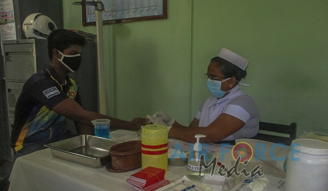 SLAF Station Weerawila Celebrates 42nd Anniversary with a Blood Donation Campaign