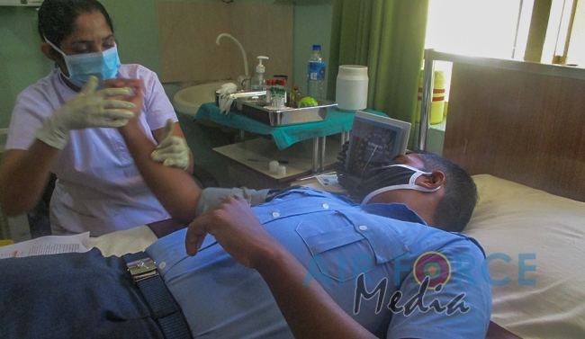 SLAF Station Weerawila Celebrates 42nd Anniversary with a Blood Donation Campaign