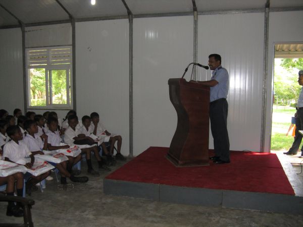 Community Project For Under Privileged Schools Children