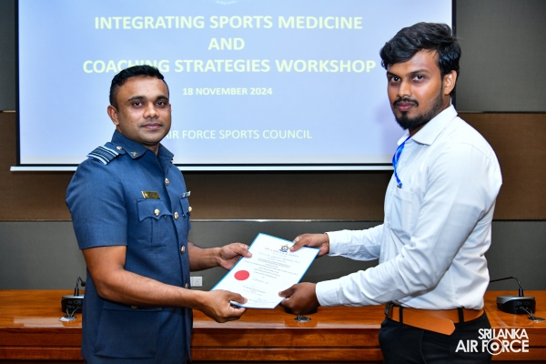 ‘THRIVING EXCELLENCE IN COACHING' WORKSHOP FOR SLAF COACHES AND ASSISTANT COACHES