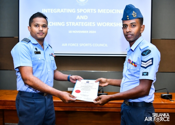 ‘THRIVING EXCELLENCE IN COACHING' WORKSHOP FOR SLAF COACHES AND ASSISTANT COACHES