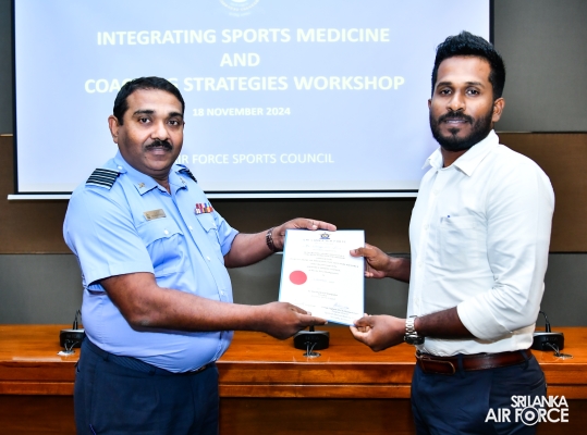 ‘THRIVING EXCELLENCE IN COACHING' WORKSHOP FOR SLAF COACHES AND ASSISTANT COACHES