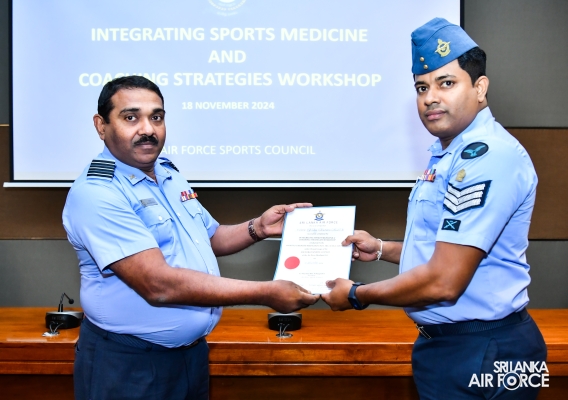 ‘THRIVING EXCELLENCE IN COACHING' WORKSHOP FOR SLAF COACHES AND ASSISTANT COACHES