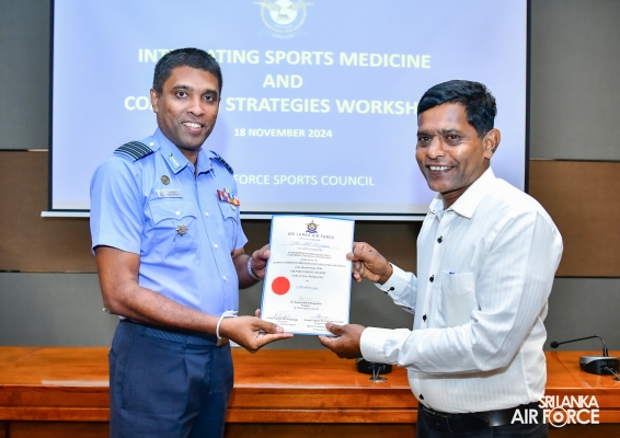 ‘THRIVING EXCELLENCE IN COACHING' WORKSHOP FOR SLAF COACHES AND ASSISTANT COACHES