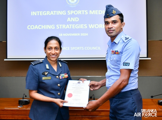 ‘THRIVING EXCELLENCE IN COACHING' WORKSHOP FOR SLAF COACHES AND ASSISTANT COACHES