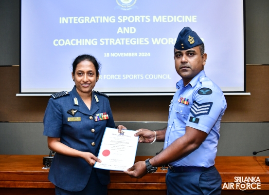 ‘THRIVING EXCELLENCE IN COACHING' WORKSHOP FOR SLAF COACHES AND ASSISTANT COACHES
