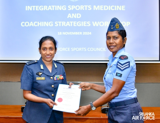 ‘THRIVING EXCELLENCE IN COACHING' WORKSHOP FOR SLAF COACHES AND ASSISTANT COACHES
