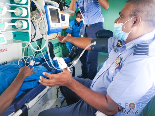 SLAF Y-12 Aircraft Modified as an Air Ambulance