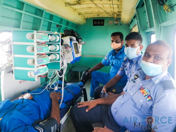 SLAF Y-12 Aircraft Modified as an Air Ambulance