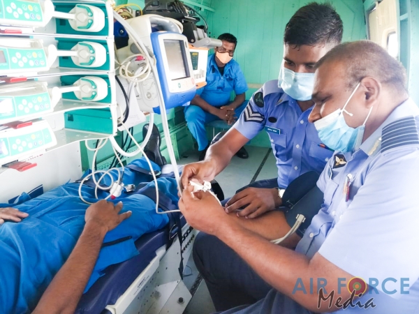 SLAF Y-12 Aircraft Modified as an Air Ambulance