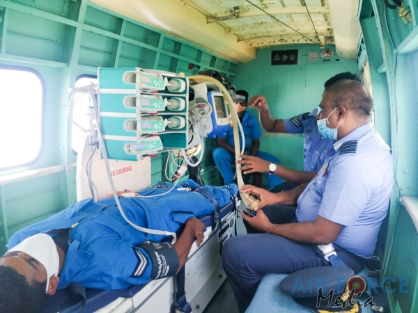 SLAF Y-12 Aircraft Modified as an Air Ambulance