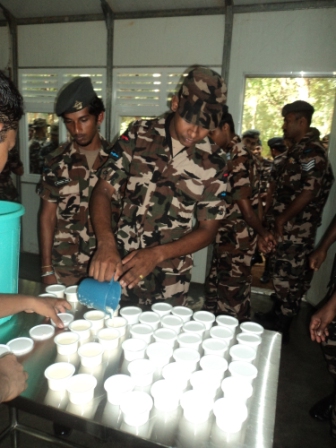 New Yoghurt Project Opened At SLAF Station Mullaittivu