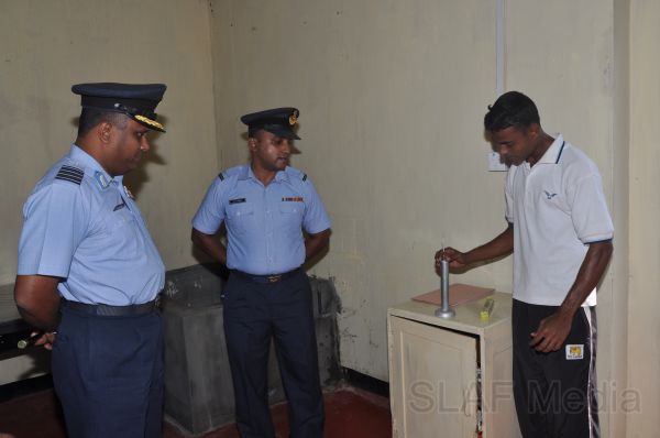 A yogurt project was declared open at SLAF TTS Ekala