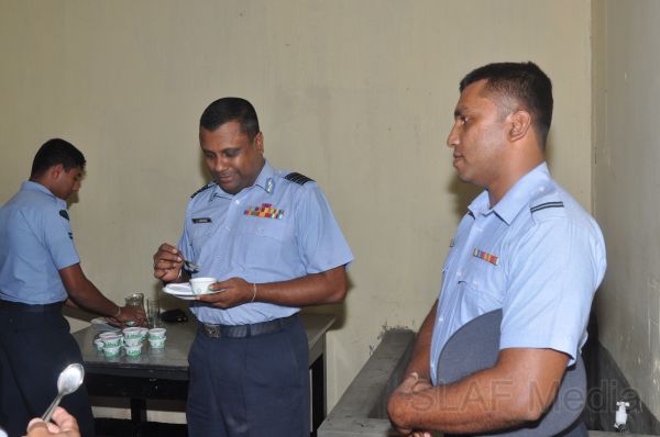 A yogurt project was declared open at SLAF TTS Ekala