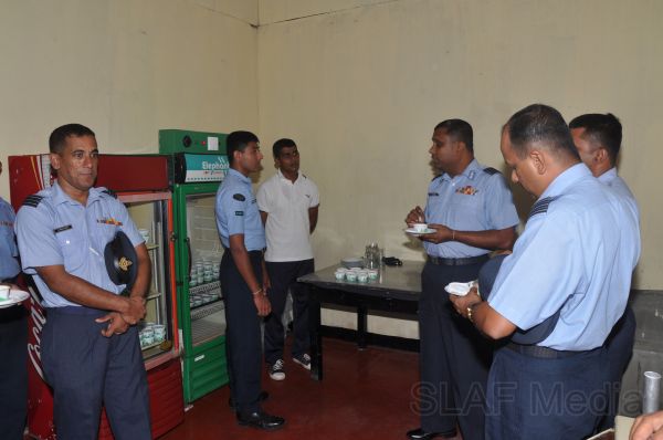 A yogurt project was declared open at SLAF TTS Ekala