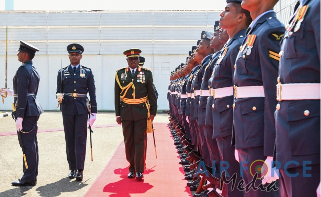 Commander of the Zambian Army Calls on the Commander